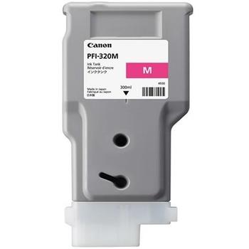 Inkoustová náplň CANON INK PFI-320 MAGENTA, růžová (magenta), 300ml
