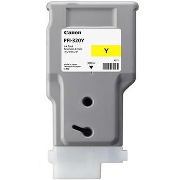 Inkoustová náplň CANON INK PFI-320 YELLOW, žlutá (yellow), 300ml
