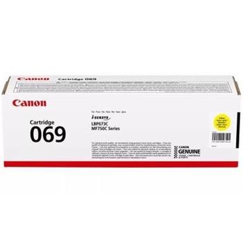 Originální toner CANON Cartridge 069 Y, žlutá (yellow), 1.900 stran