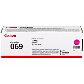 Originální toner CANON Cartridge 069 M, purpurová(magenta), 1.900 stran