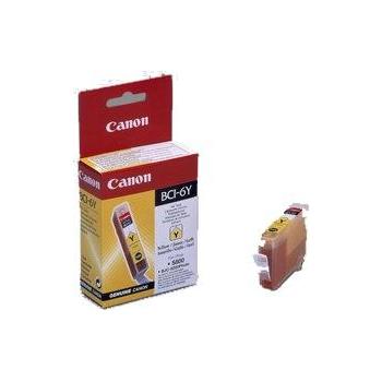 Inkoustová náplň CANON BCI-6Y žlutá (yellow)