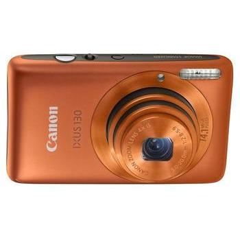 Digitální fotoaparát CANON IXUS 130 IS, oranžový (orange)