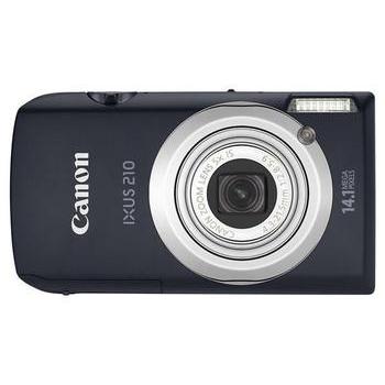 Digitální fotoaparát CANON IXUS 210 IS, černý (black)