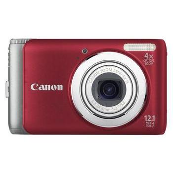 Digitální fotoaparát CANON PowerShot A3100, červený (red)