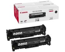 Obrázek k produktu: Toner CANON  CRG-718BK (2-pack), černý (black), 2x3.400stran