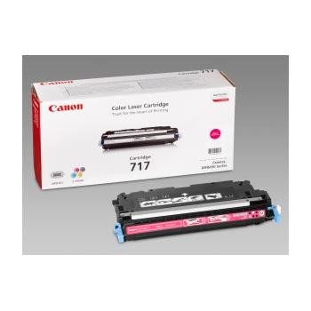 Toner CANON  CRG-717M, purpurový (magenta), 4.000 stran