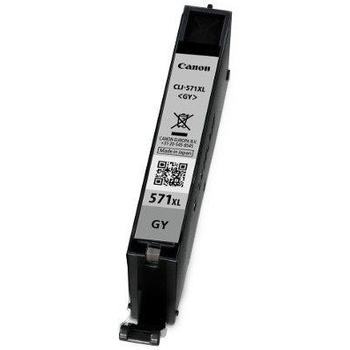 Inkoustová náplň CANON  CLI-571 XL G, šedá (grey), 11 ml