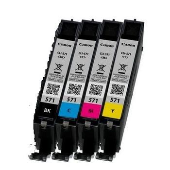 Inkoustová náplň CANON  CLI-571 C/M/Y/BK Multi pack, 4x 7ml