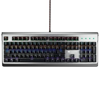 CANYON herní klávesnice INTERCEPTOR, mechanická, drátová, multimediální se světelnými efekty, 104 kl