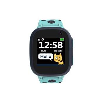 CANYON smart hodinky Sandy KW-34 BLUE/GREY,1,44", Nano SIM, SOS tlačítko, GPS+LBS, kamera, obousměrn