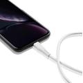 CANYON nabíjecí kabel Lightning MFI-4, Power delivery 18W, Apple certifikát, délka 1.2m, bílá