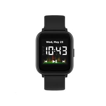 CANYON smart hodinky SALT SW-78 BLACK, 1,4" IPS displej, multi-sport, 512MB music player, IP68, Andr