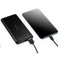 CANYON powerbanka PB-107B PD/QC3.0,10000mAh Li-pol, Input 5/9/12V (MicroUSB/USB-C),Output 5/9/12V (U