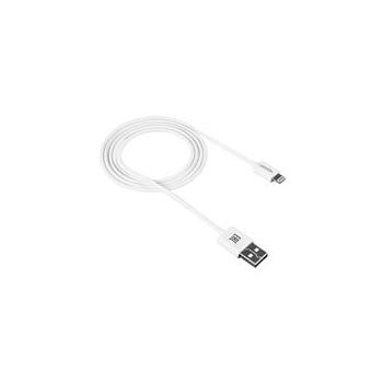 CANYON Nabíjecí kabel 8-pin Lightning - USB 2.0, 1m, bílá
