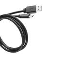 CANYON Nabíjecí kabel C-4. USB-C - USB 3.0, 5V 3A, OD 4.5mm, PVC, 1m, černá