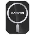 CANYON držák telefonu do ventilace auta MagSafe CM-15 pro iPhone12/13, magnetický, wireless nabíjení