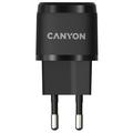 CANYON nabíječka do sítě H-20-05, 1x USB-C PD 20W, černá