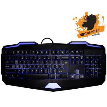 Herní klávesnice CANYON Gaming Keyboard CNS-SKB6 černá (black)
