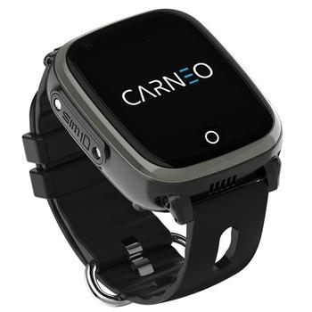 Dětské chytré hodinky CARNEO GuardKid+ 4G, černý (black)