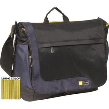Brašna na notebook CASE LOGIC TKM15FB, černo-modrá (black-blue)