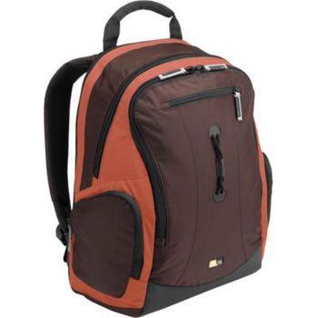 Batoh pro notebook CASE LOGIC LNB15FA, hnědo-oranžový (brown-orange)