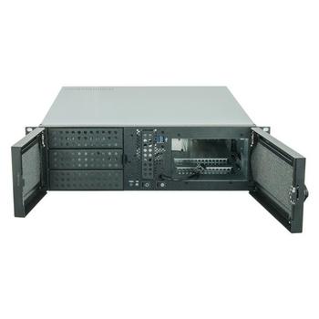 Skříň CHIEFTEC Rackmount 3U UNC-310A-B-OP, šedá/černá (gray/black)