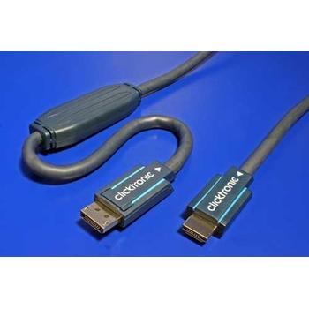  Clicktronic  DisplayPort - HDMI kabel 10m