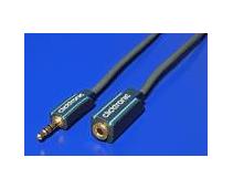 Obrázek k produktu: CLICKTRONIC  HQ OFC Jack 3,5M - Jack 3,5F