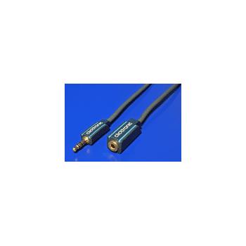 Kabel CLICKTRONIC HQ OFC Jack 3,5M - Jack 3,5F 11.90.1110