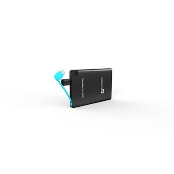 Nabíječka akumulátorů COLOROVO PowerBox Slim 2500 mAh, černá (black)