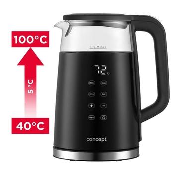 Rychlovarná konvice s regulací teploty CONCEPT RK4100