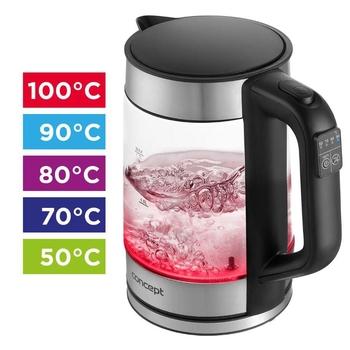 Rychlovarná konvice s regulací teploty CONCEPT RK4067