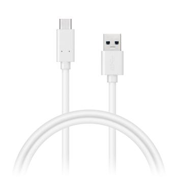 CONNECT IT Wirez USB-C (Type C) - USB, bílý, 0,5 m