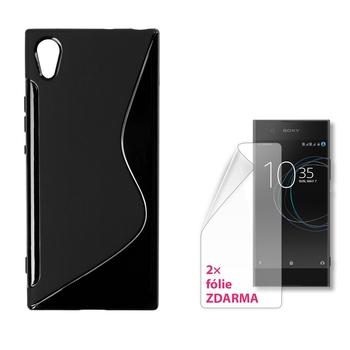Pouzdro pro Sony CONNECT IT S-COVER Xperia XA1, černé (Black)