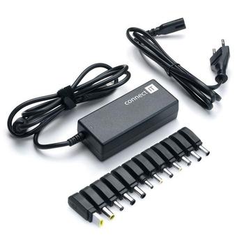 Univerzální adaptér k notebooku 90W CONNECT IT  CI-133, černý (black)