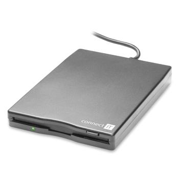Externí disketová jednotka CONNECT IT CI-130 šedý (gray)