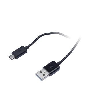 Propojovací kabel CONNECT IT  WIREZ microUSB kabel, černý (black)