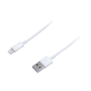 Datový kabel CONNECT IT  Lightning to USB Cable 2m, bílý (white)