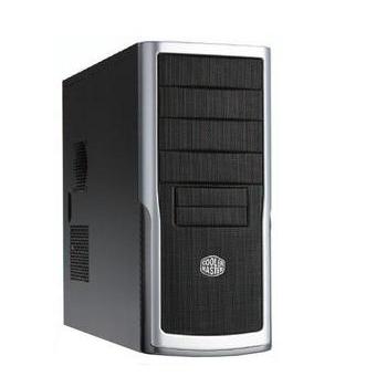 Skříň COOLERMASTER Elite 333, černo-stříbrná (black-silver)