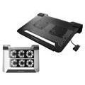 Chladicí ALU podstavec PRIMECOOLER NotePal U2, černá (black)
