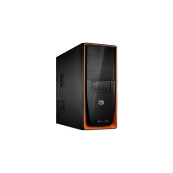 Skříň COOLERMASTER Elite 310, černo-oranžová (black-orange)