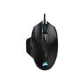 CORSAIR CH-9306011-EU Corsair NIGHTSWORD RGB Gaming Mouse, Black, 18000 DPI, Optical