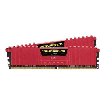 2 paměťové moduly CORSAIR 32GB (2x16GB) DDR4 2400MHz CMK32GX4M2A2400C14R Vengeance LPX