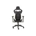 CORSAIR gaming chair T1, černá/bílá