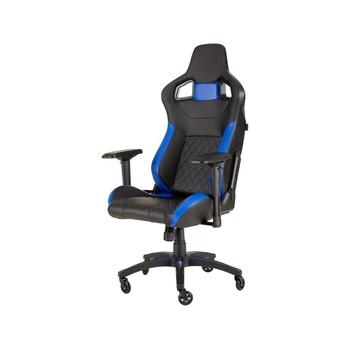 Herní židle CORSAIR T1, černo-modrá