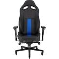 CORSAIR gaming chair T2, černá/modrá