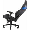 CORSAIR gaming chair T2, černá/modrá