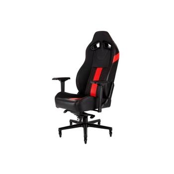 CORSAIR gaming chair T2, černá/červená