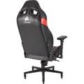 CORSAIR gaming chair T2, černá/červená