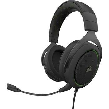 Headset CORSAIR HS50 PRO Stereo, zelený (green)